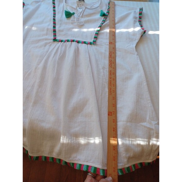 J. Crew NWT fringed swim coverup womens XS tassels boho preppy resort beach - Picture 9 of 9